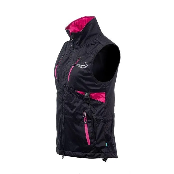 Acadia Lady Softshell Training Vest (Pink)