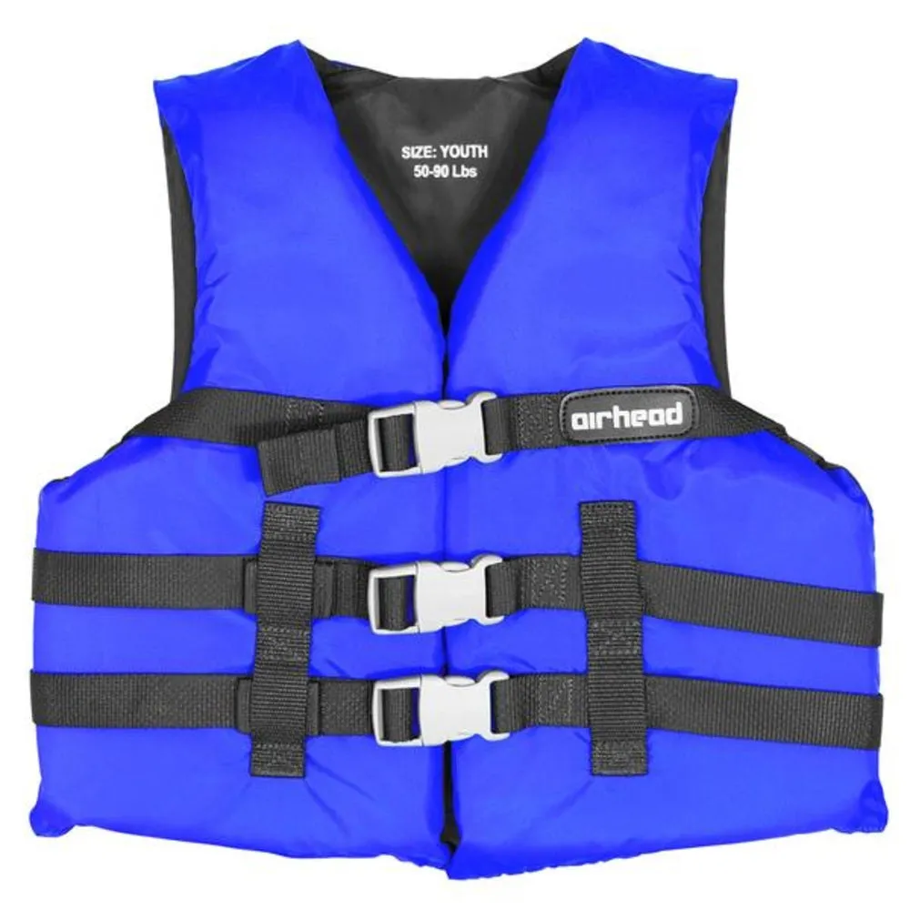 Airhead 10002-16-A-BL Genpurpose Life Vest Blue Super L