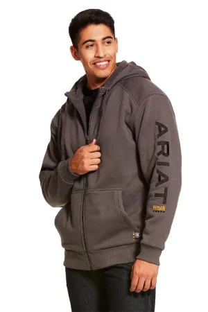 Ariat Rebar Mens All-Weather Full Zip Hoodie