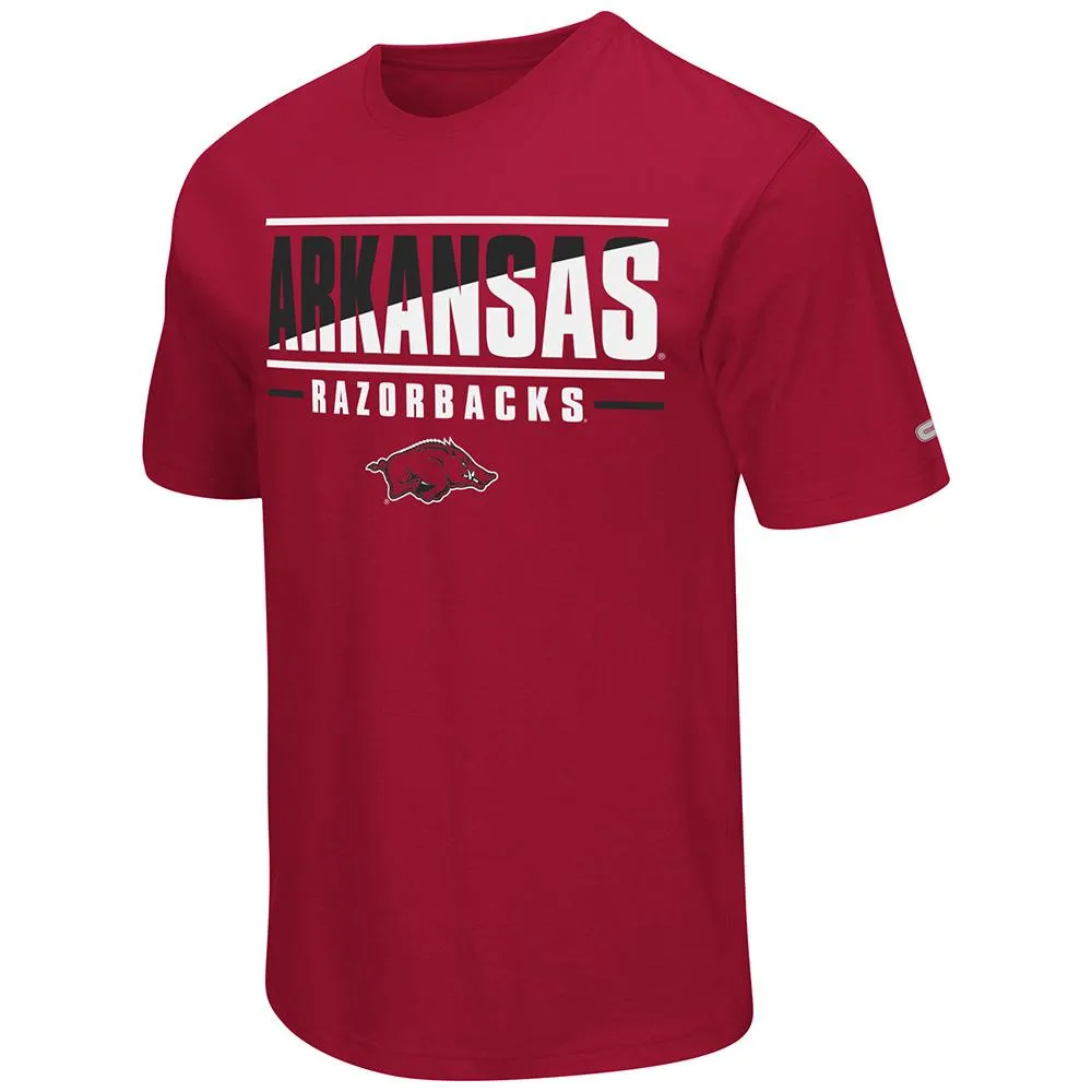 Arkansas Razorbacks Colosseum Red Lightweight Active Workout T-Shirt