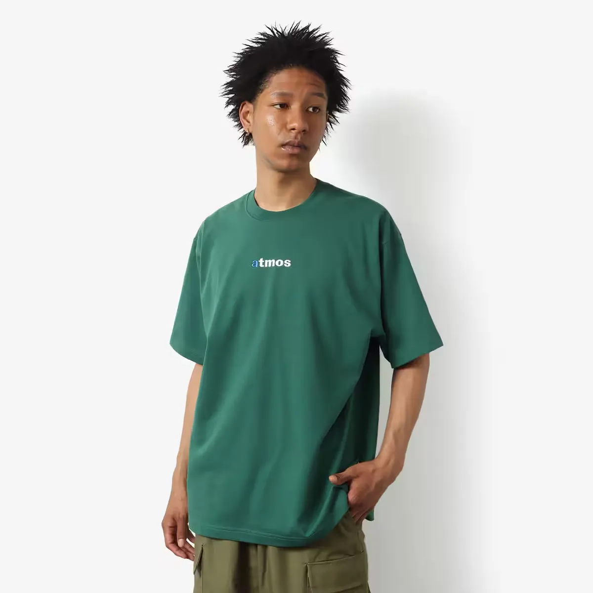 ATMOS EMBROIDERY CLASSIC LOGO T-SHIRTS