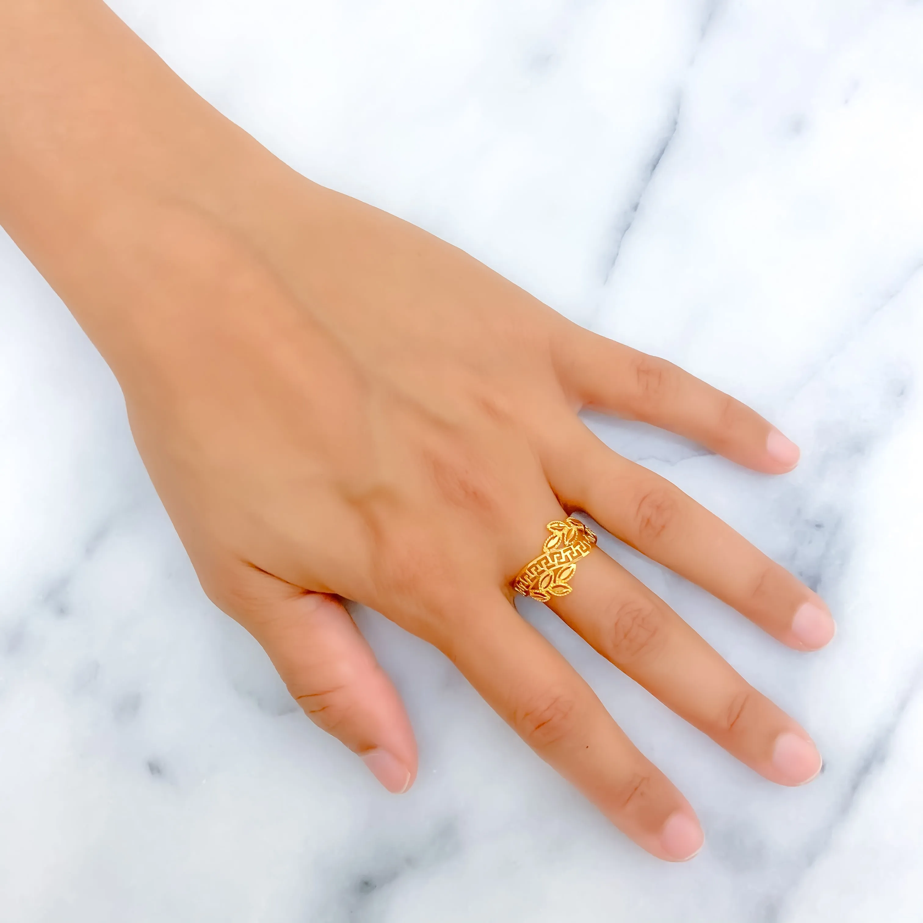 Beautiful Everyday 22k Gold Ring