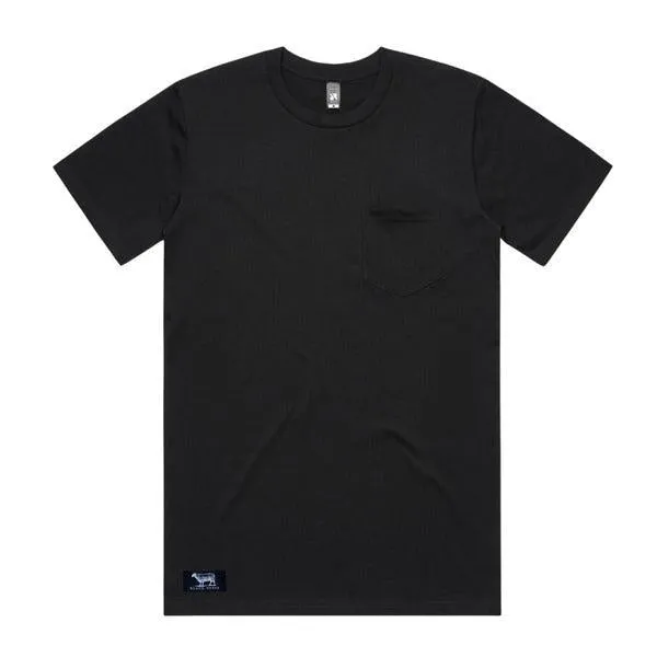 Black Sheep Label Series Classic Pocket T-Shirt Black