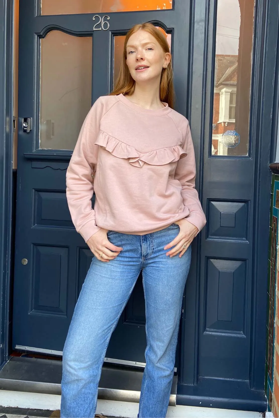 Breastfeeding Sweatshirt Blush