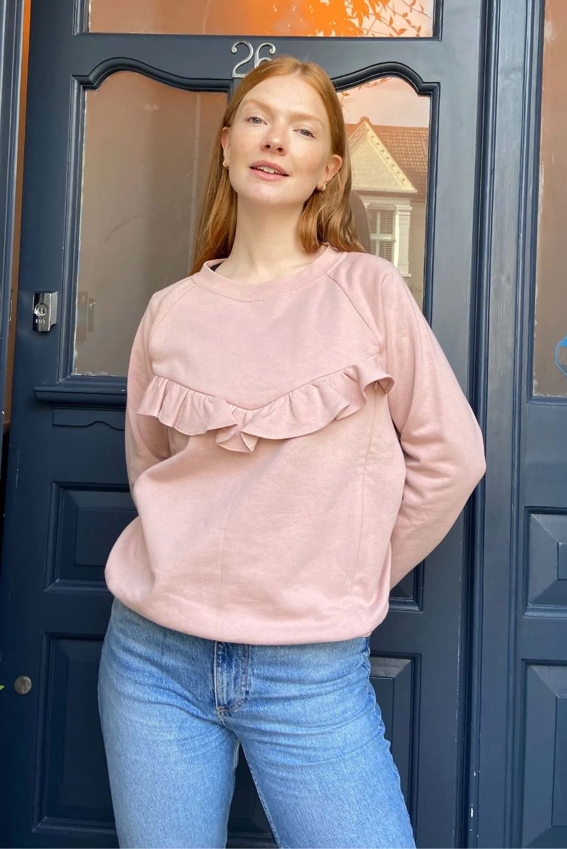 Breastfeeding Sweatshirt Blush