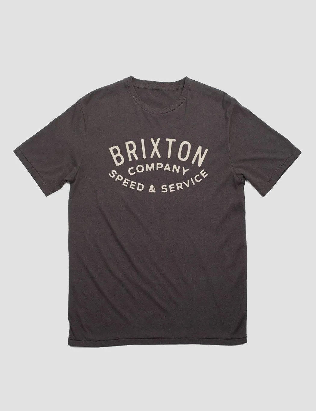 Brixton Gasket Premium T-Shirt - Washed Black