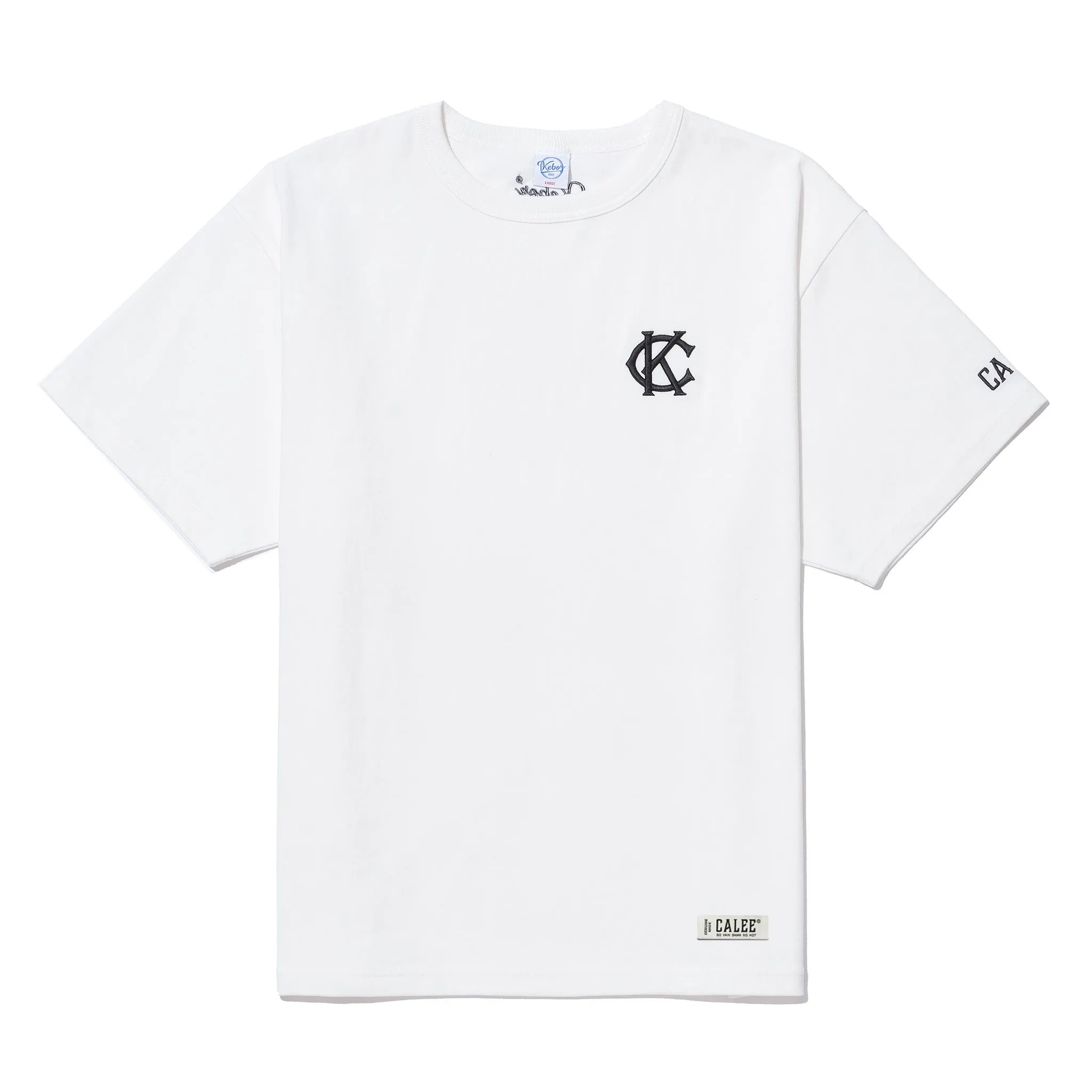 CALEE × KEBOZ CLASSIC LOGO S/S TEE