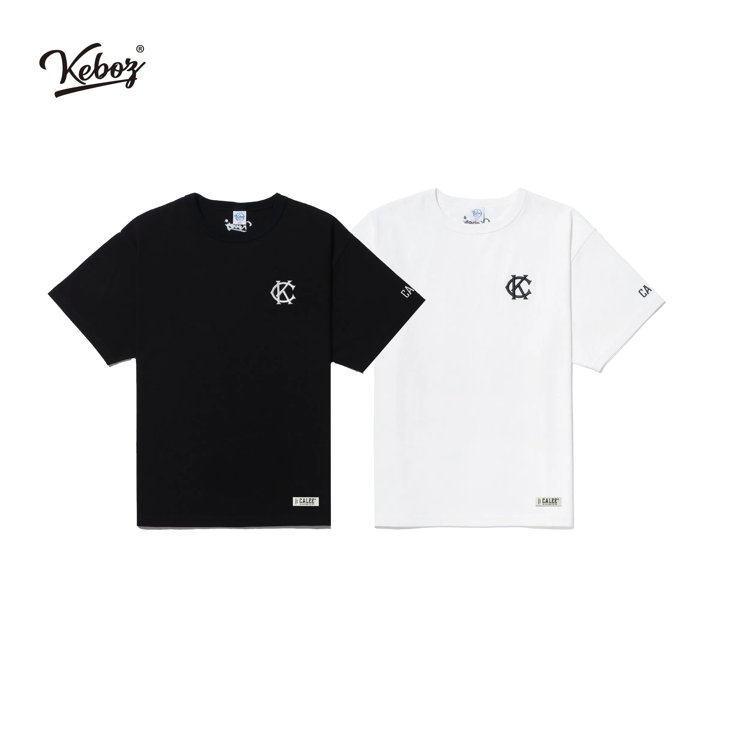 CALEE × KEBOZ CLASSIC LOGO S/S TEE