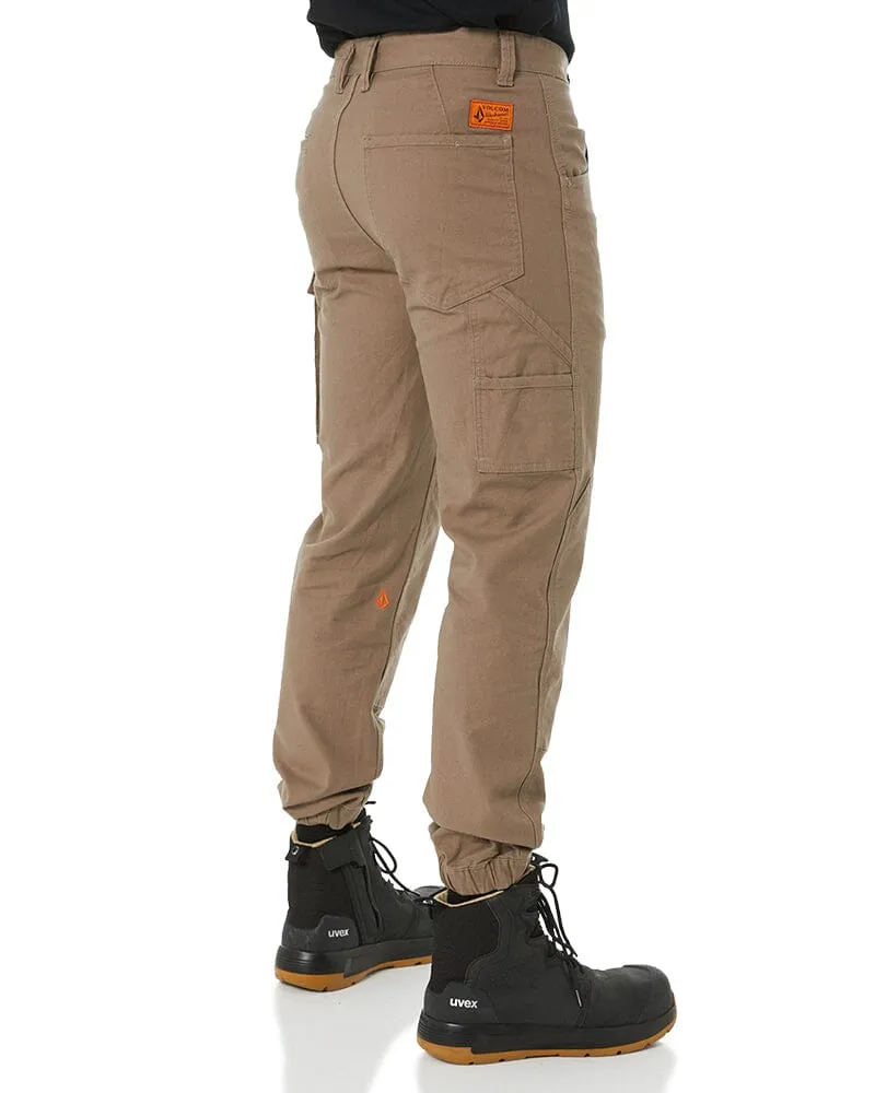 Caliper Cuffed Pant - Brindle