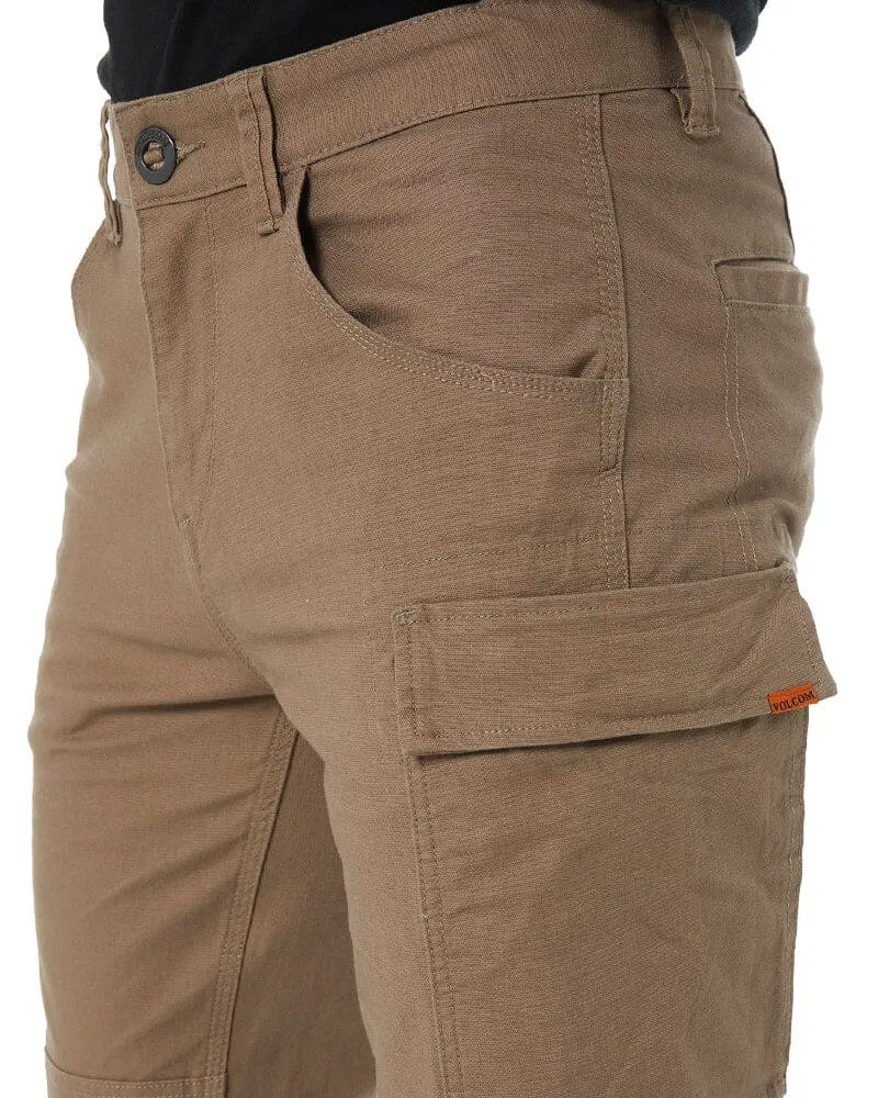 Caliper Cuffed Pant - Brindle