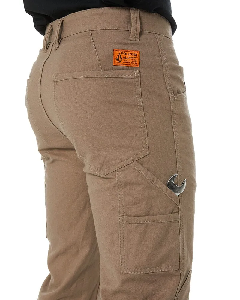 Caliper Cuffed Pant - Brindle