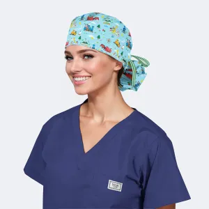 Choo Choo - Pony Surgical Caps