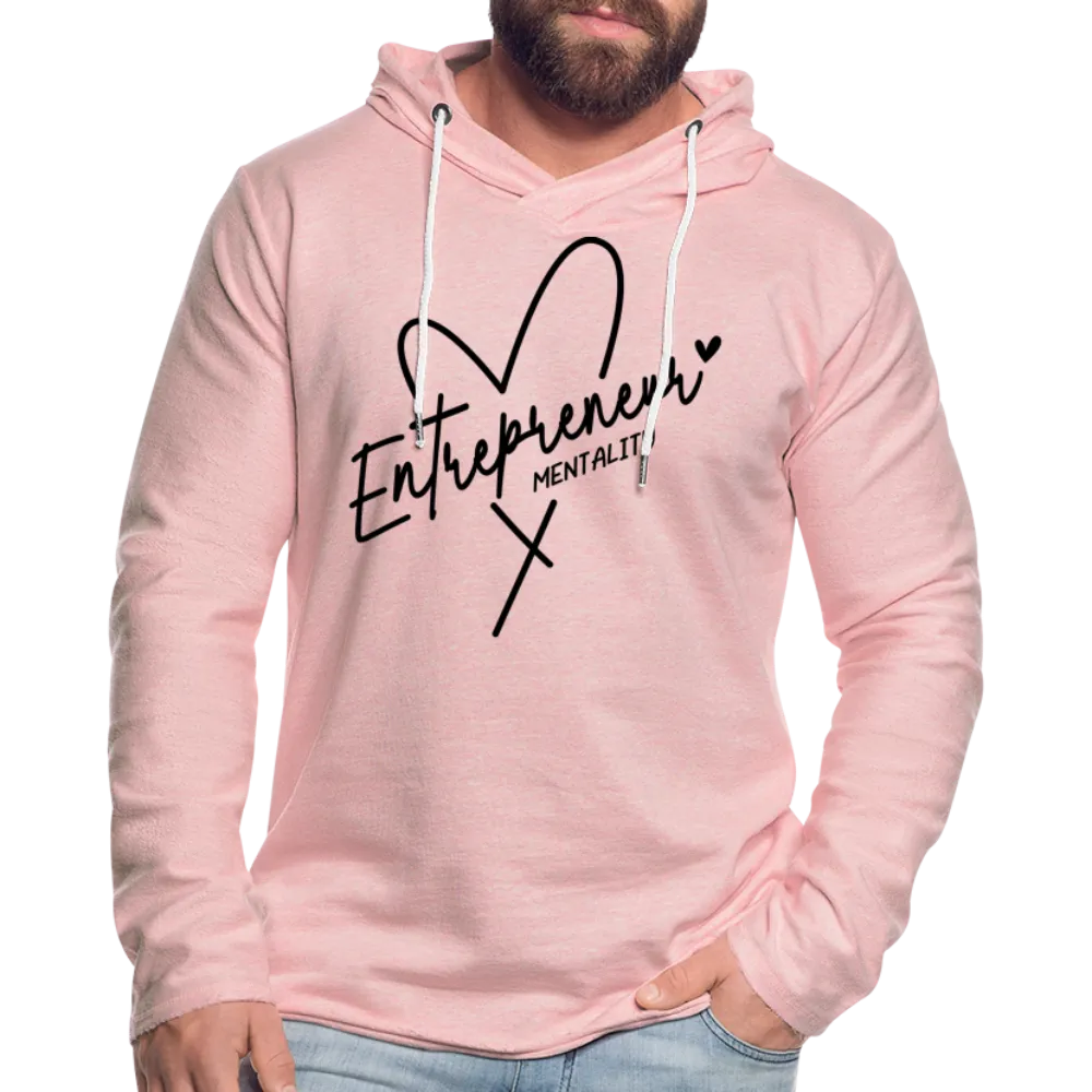 Entrepreneur Mentality Terry Hoodie (Black Letters)