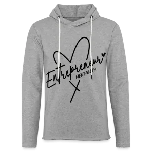 Entrepreneur Mentality Terry Hoodie (Black Letters)