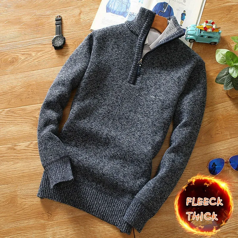 Fleece Thicker Sweater