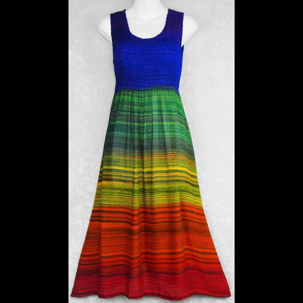 Fusion Tank Sarong Dress