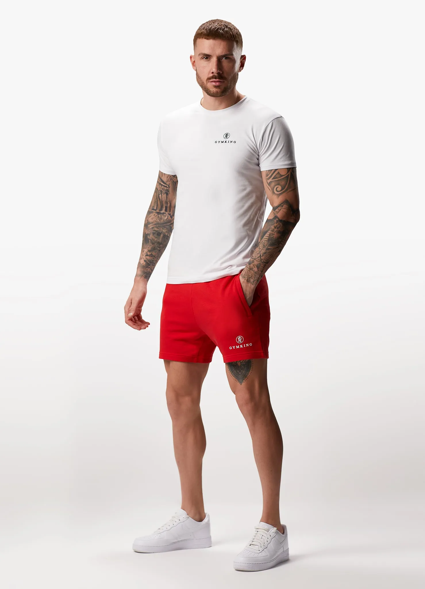 Gym King Pro Classic Tee - White