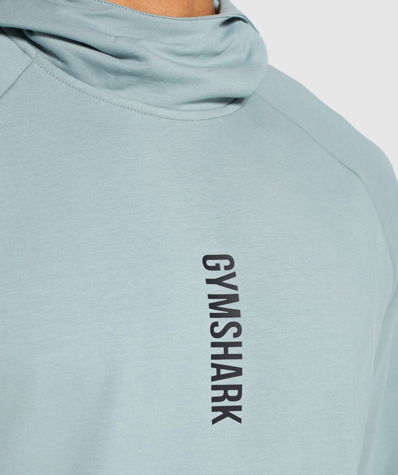 Gymshark Raid Hoodie - Light Blue