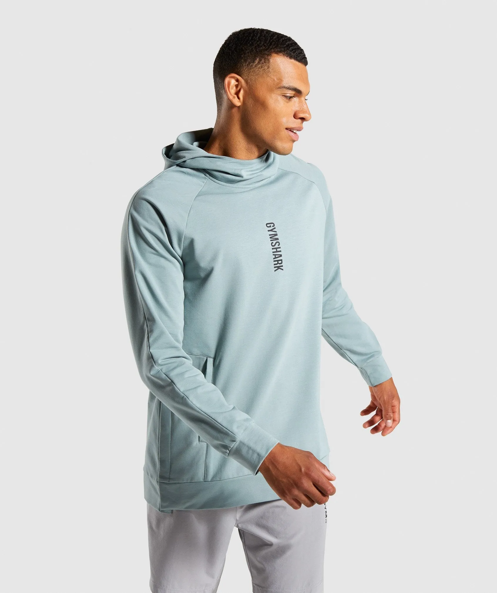 Gymshark Raid Hoodie - Light Blue