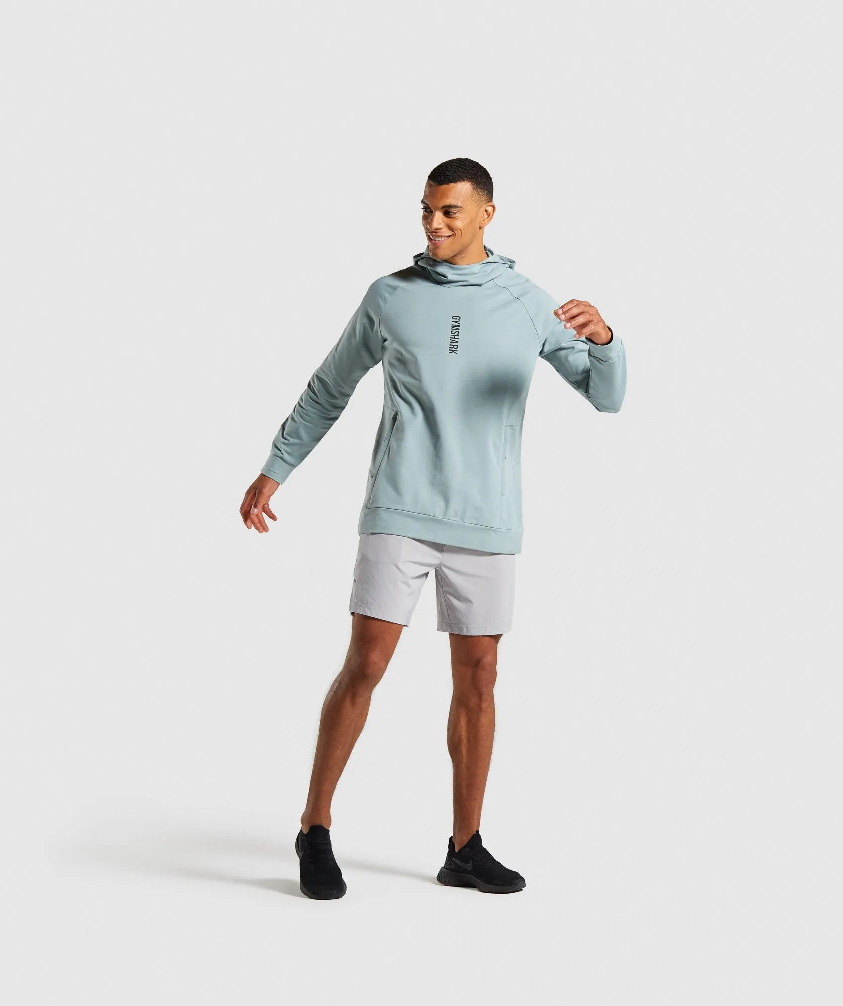 Gymshark Raid Hoodie - Light Blue