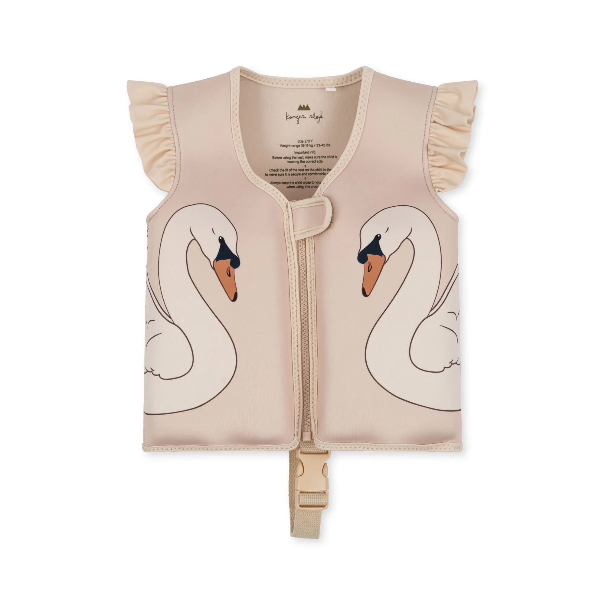 Konges Sløjd Neoprene Float Vest Frill Swan