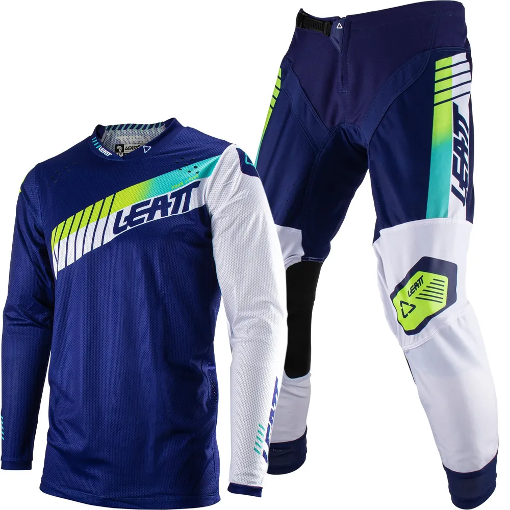 Leatt Moto 4.5 Lite Combo (Blue)