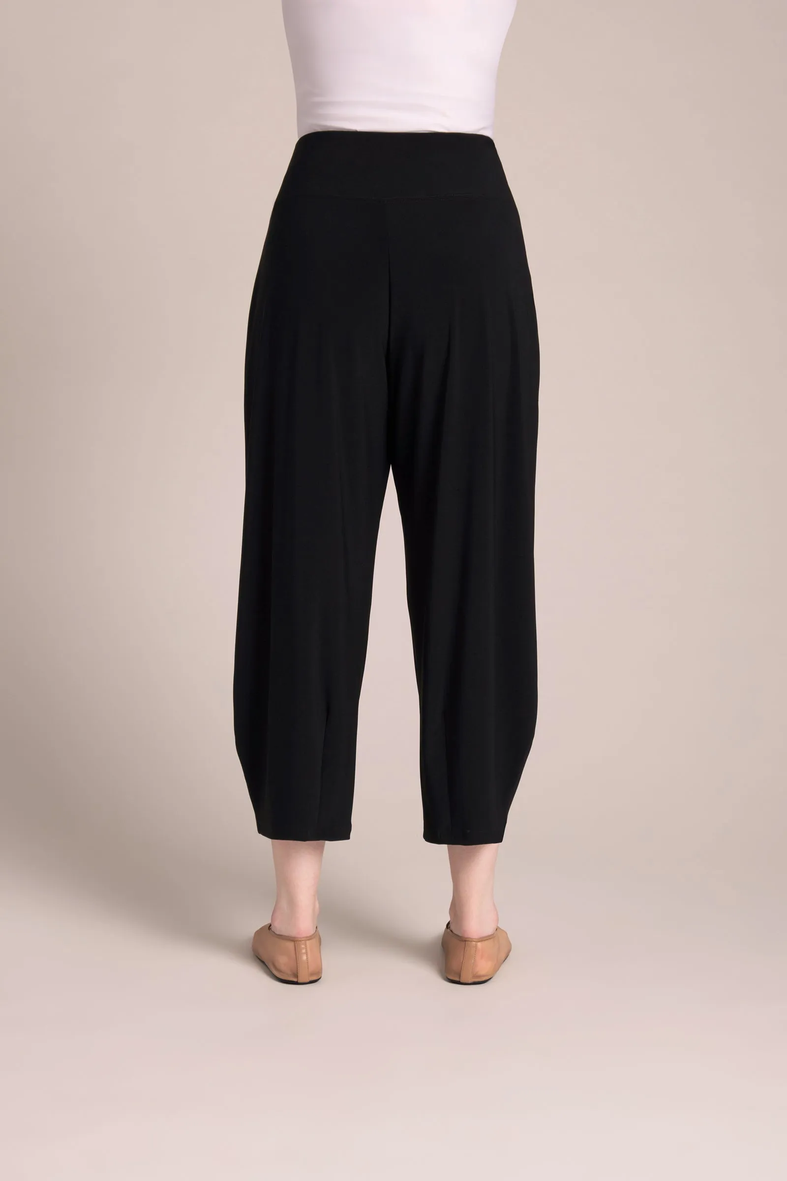 Narrow Lantern Pant | Black