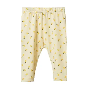 Nature Baby Leggings - Petite Lemon Cream