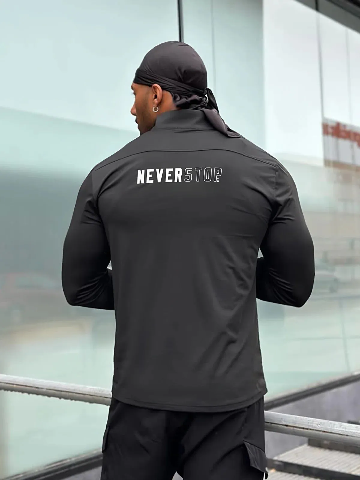 Neverstop Training Jacket Muscle Fit New