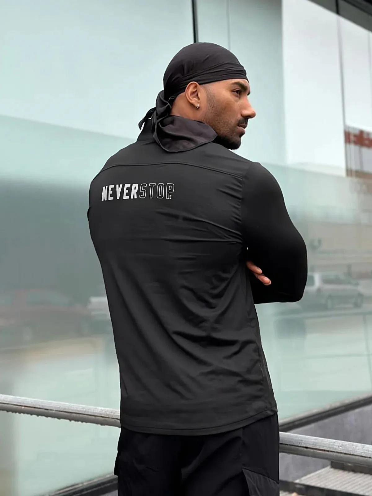 Neverstop Training Jacket Muscle Fit New