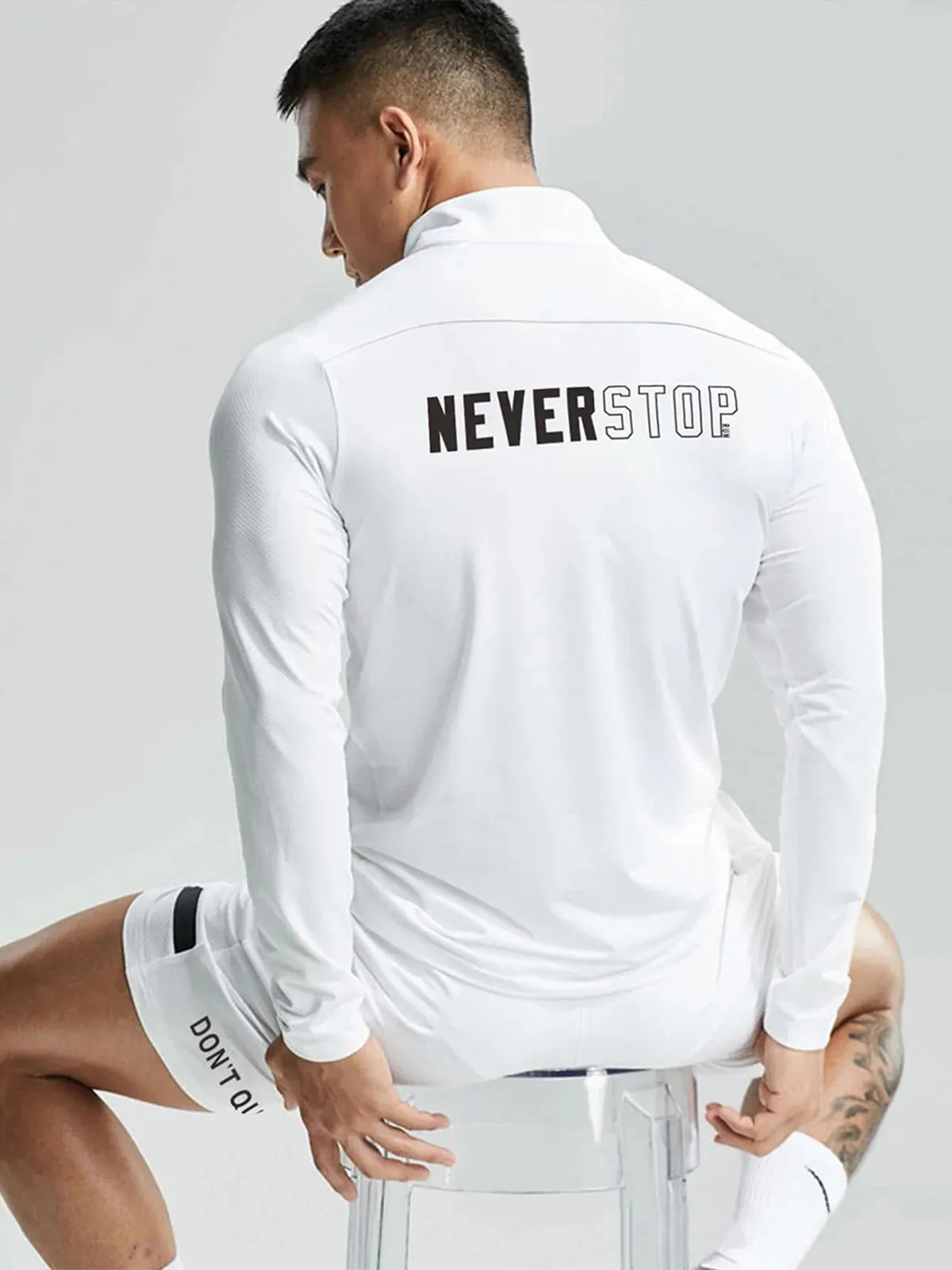 Neverstop Training Jacket Muscle Fit New