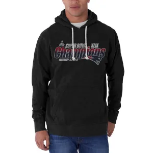 New England Patriots 47 Brand Black Super Bowl XLIX Champions Sweatshirt Hoodie