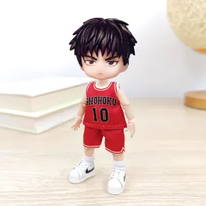 niannyyhouse Vests Pants Basketball Jerseys Outfit Dress Up Ob11 1/12 BJD Body Clothes Accessories