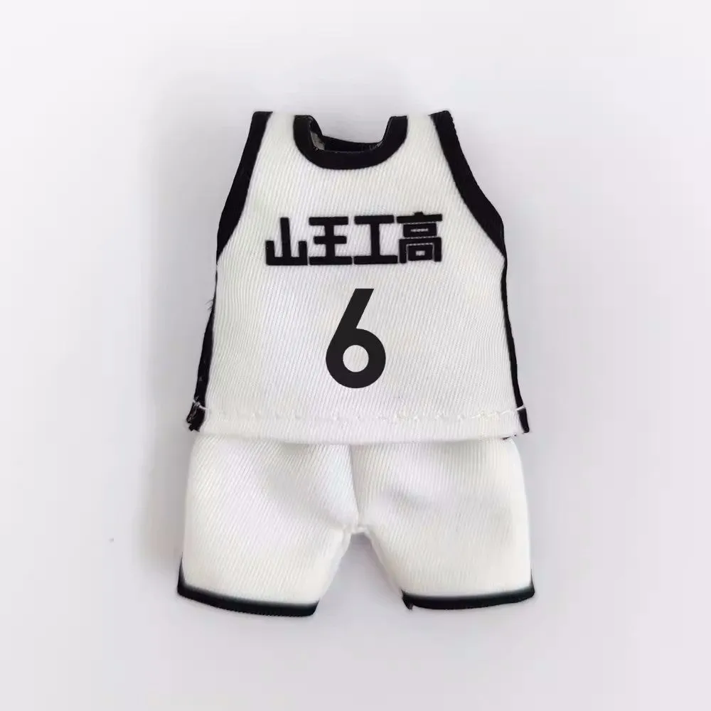 niannyyhouse Vests Pants Basketball Jerseys Outfit Dress Up Ob11 1/12 BJD Body Clothes Accessories