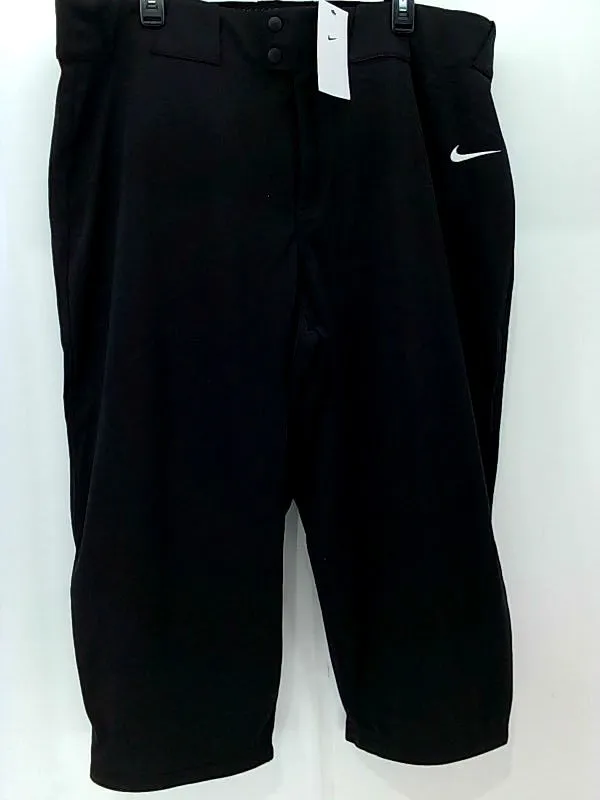 Nike Men's Black Baseball Pants 3XLarge Athletic Fit