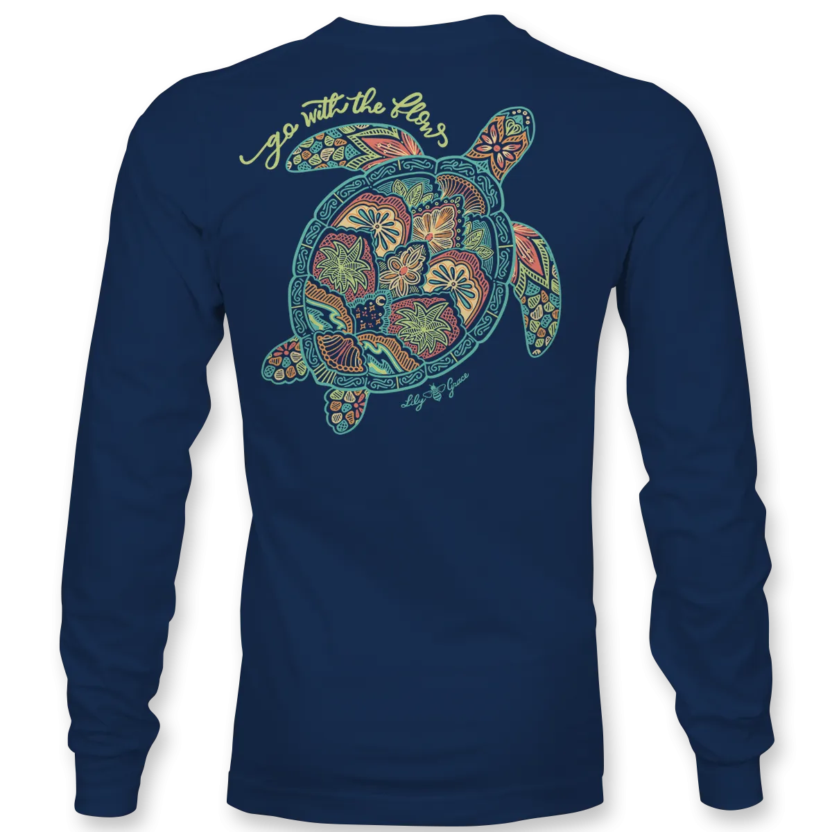 Patterned Turtle - LONG SLEEVE