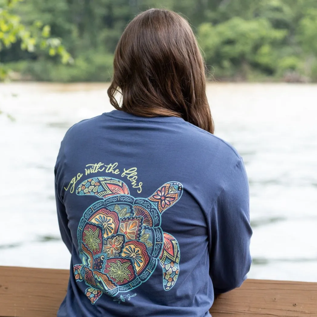 Patterned Turtle - LONG SLEEVE