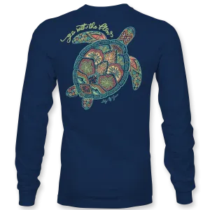 Patterned Turtle - LONG SLEEVE