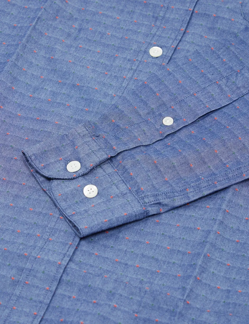 Portuguese Flannel Cafe Button Down Shirt - Blue