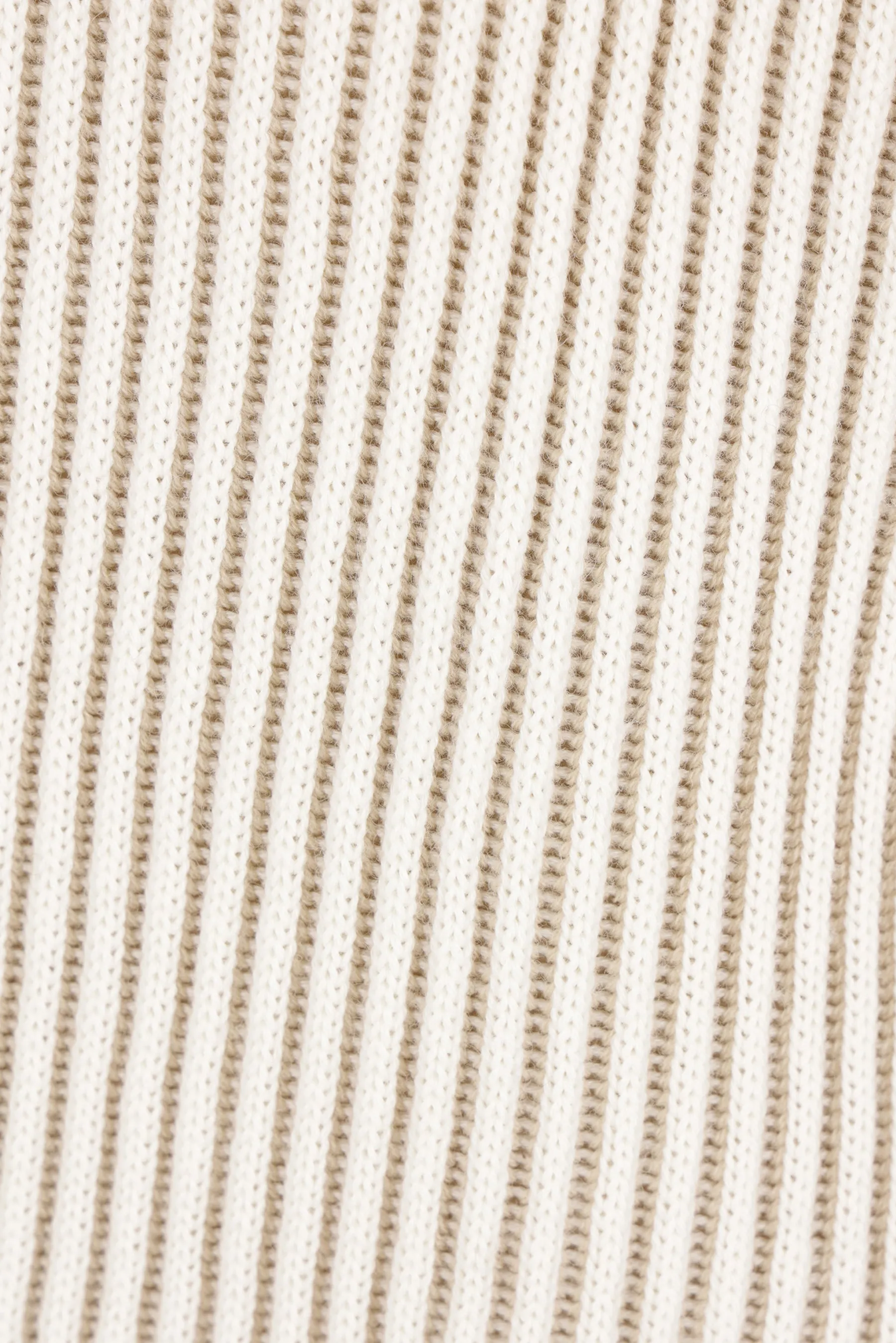 Ribbed Wool Turtleneck