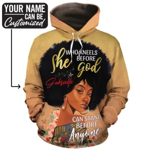 She Who Kneels Before God All-over Hoodie