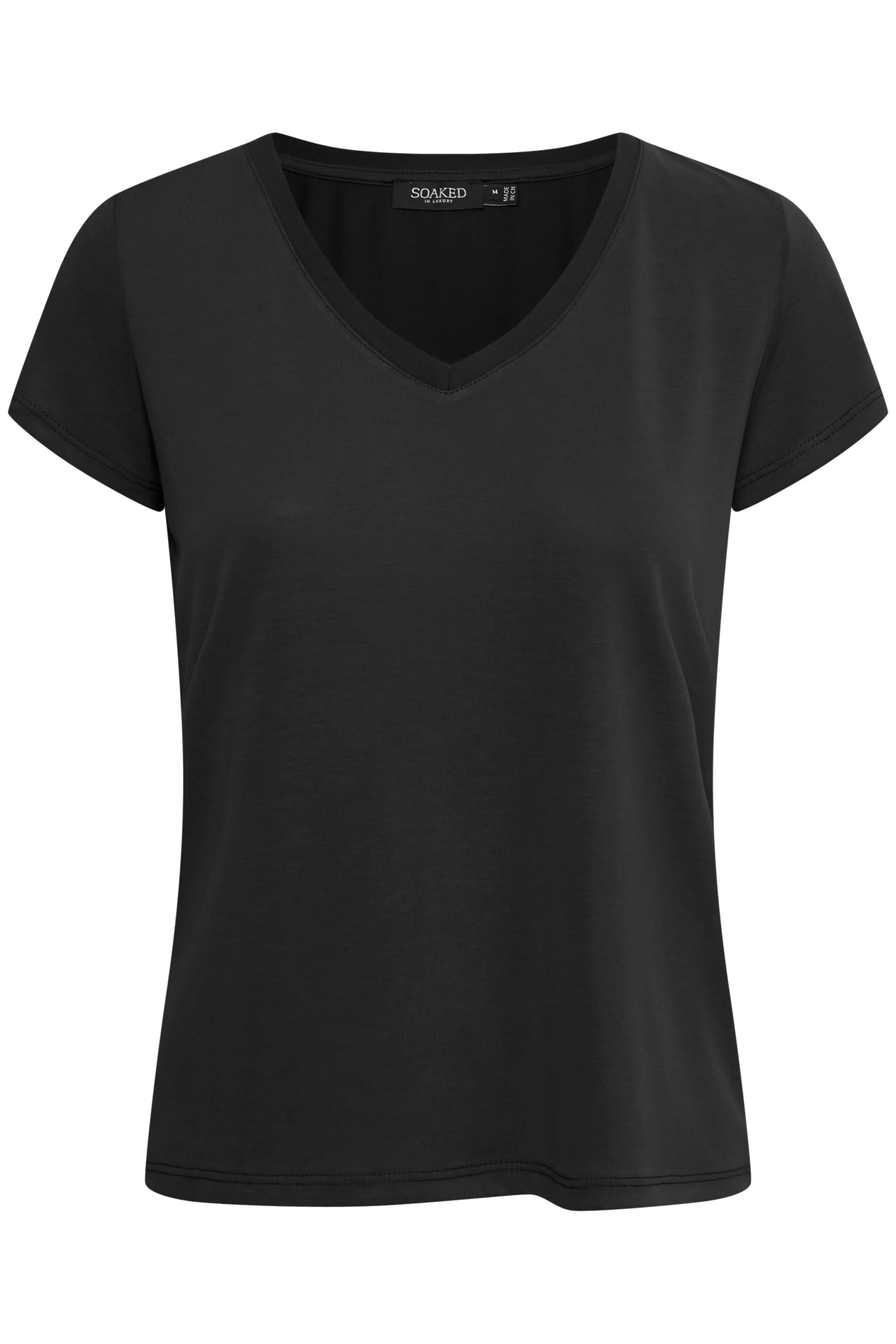 Soaked In Luxury Columbine V-Neck T-Shirt PREMIUM BRAND