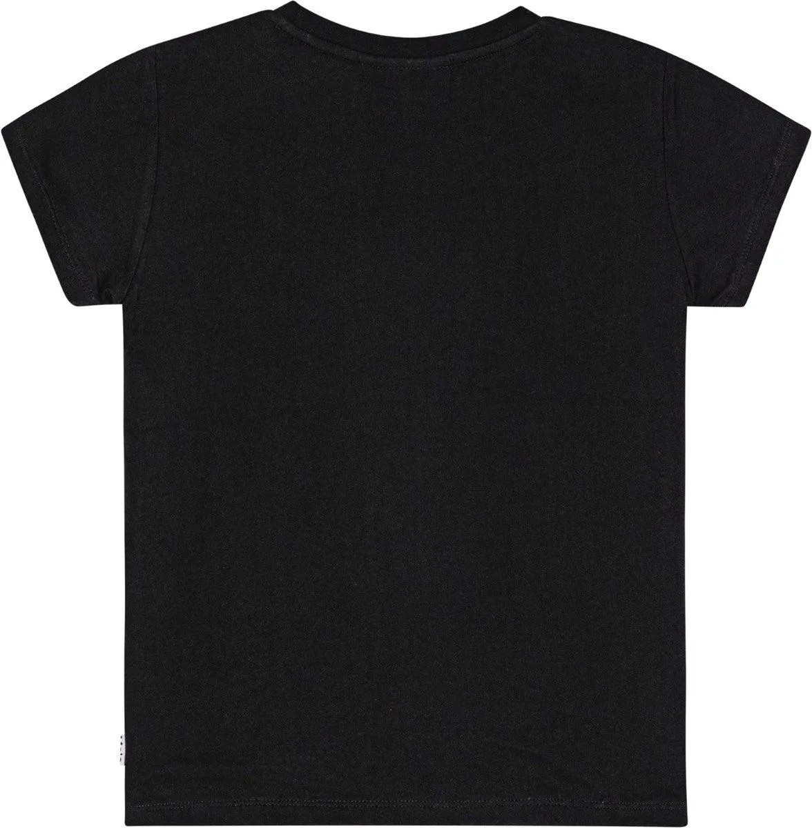 Tween Tops | Ranva Black T-Shirt with Embroidery | Molo