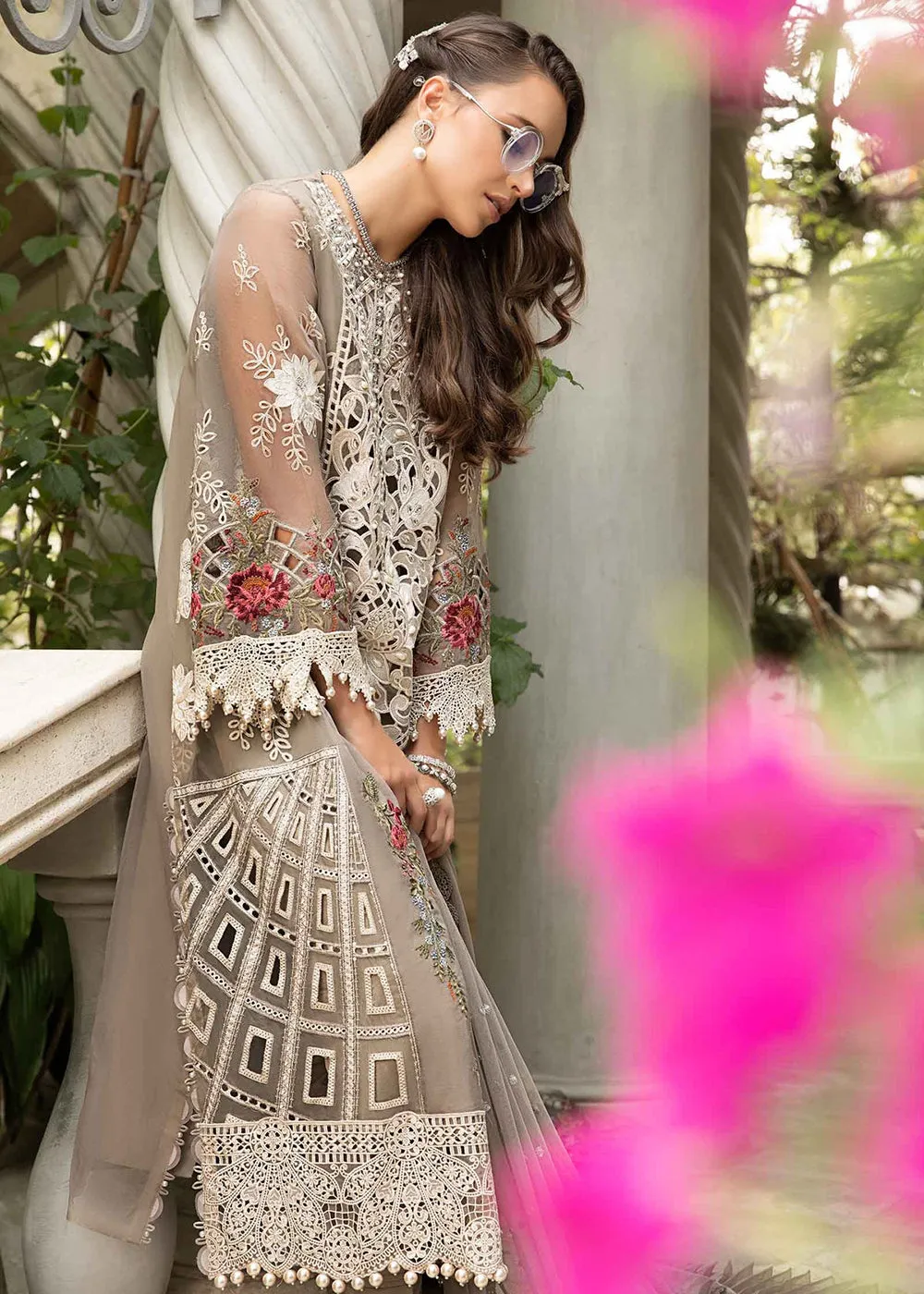 Unstitched Luxury Lawn Eid 2 Edition '24 by Maria B | EL-24-01