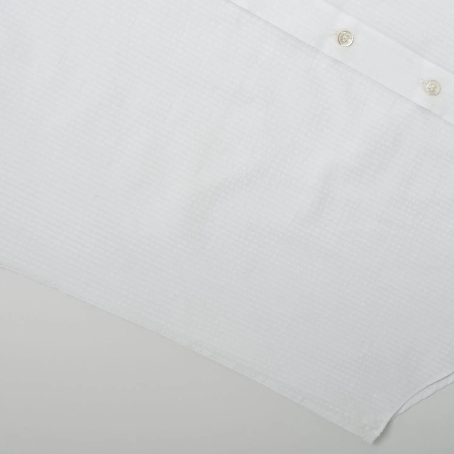 White Seersucker S/S Shirt