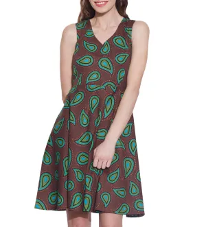 Womens Accessories Cotton Printed Dress,Machine Washable,W-CPD42-1627, Size-42 Inch