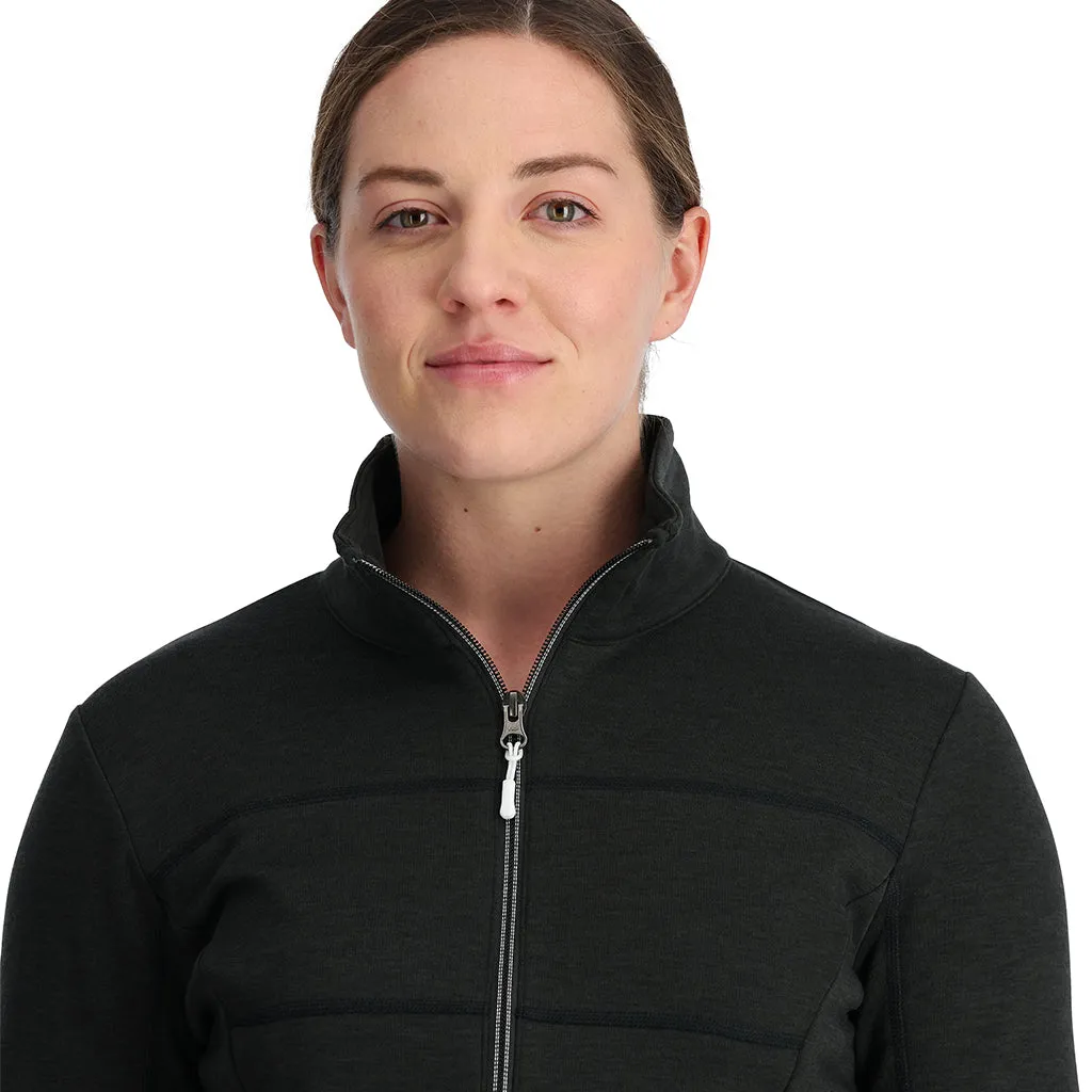 Womens Speed Full Zip - Black